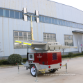 Outdoor Mobile Trailer Light Tower Solar Light Tower